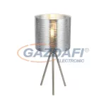   GLOBO 15343T MURCIA Asztali lámpa fém nikkel matt-ezüst. Ø:170, exkl. 1xE14 40W 230V