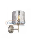 GLOBO 15360W NADI Fali lámpa, 40W, E14, nikkel matt / műanyag ezüst