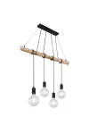 GLOBO 15439-4 AUSTON Függeszték E27 60W 230V IP20