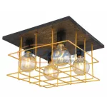 GLOBO 15530B-4D MERRIL Függeszték E27 60W 230V IP20