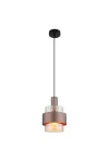 GLOBO 15560HA MILLEY függeszték 60W 230V IP20 1xE27 fekete d=185 mm