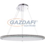   GLOBO 15683 Curado Beltéri lámpa, 68W, 3000-6500 K, 4800 Lm, K5 kristály, króm, üveg