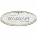   GLOBO 15683D Curado Mennyezeti lámpa, 30W, 4000 K, 2700 Lm, K5 kristályok, króm, üveg