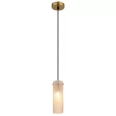 GLOBO 15775H KAROLO függeszték 40W 230V IP20 1xE14 arany  d=100 mm