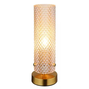 GLOBO 15775T KAROLO asztali lámpa 40W 230V IP20 1xE14 arany  d=100 mm