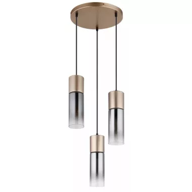 GLOBO 21000-3HCA ANNIKA függeszték 25W 230V IP20 3xE27 cappuccino  matt d=340 mm