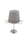 GLOBO 21001C JAROME Asztali lámpa, 40W, E14, króm, textil