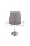 GLOBO 21001C JAROME Asztali lámpa, 40W, E14, króm, textil