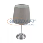 GLOBO 21001C JAROME Asztali lámpa, 40W, E14, króm, textil