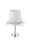 GLOBO 21001N JAROME Asztali lámpa, 40W, E14, nickel matt, textil GLOBO 21001N JAROME Asztali lámpa, 40W, E14, nickel matt, textil