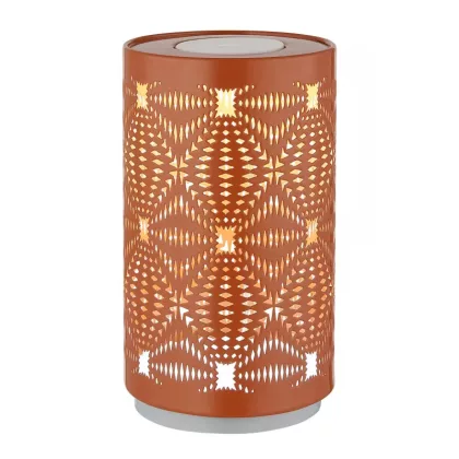   GLOBO 21018R AMIYAH LED asztali lámpa 1W 230V IP20 1xLED fehér matt d=80 mm 15lm