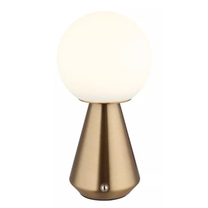   GLOBO 21029C SORA LED asztali lámpa 1,50 230V IP41 1xLED réz  matt d=120 mm 140lm