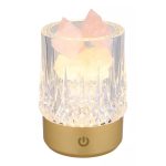   GLOBO 21044 LIZZY LED asztali lámpa 1W 230V IP20 1xLED arany  matt d=78 mm 95lm 3000K