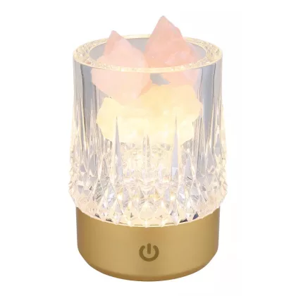   GLOBO 21044 LIZZY LED asztali lámpa 1W 230V IP20 1xLED arany  matt d=78 mm 95lm 3000K