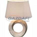   GLOBO 21641T JEREMY Asztali lámpa, 40W, E27, fém, kerámia, textil, műanyag