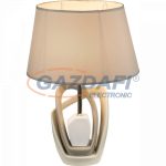   GLOBO 21642T JEREMY Asztali lámpa, 40W, E27, fém, kerámia, textil, műanyag