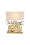 GLOBO 21647 Jamie Asztali lámpa, 60W, E27, fa / textil