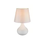   GLOBO 21650 Freedom Asztali lámpa, 40W, E14, kerámia, textil, műanyag