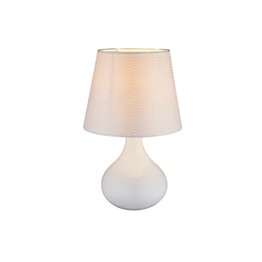 GLOBO 21650 Freedom Asztali lámpa, 40W, E14, kerámia, textil, műanyag