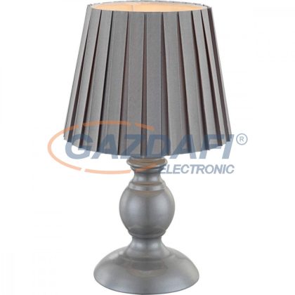   GLOBO 21691 METALIC Asztali lámpa, 40W, E14, fém, műanyag, textil