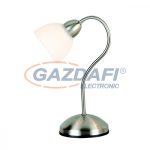   GLOBO 2170 SMART I Asztali lámpa, 40W, E14, nikkel matt, üveg