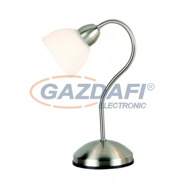 GLOBO 2170 SMART I Asztali lámpa, 40W, E14, nikkel matt, üveg GLOBO 2170 SMART I Asztali lámpa, 40W, E14, nikkel matt, üveg