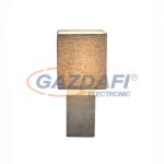   GLOBO 21700 Ilona Asztali lámpa, 40W, E14, beton, textil, textilkábel, fém