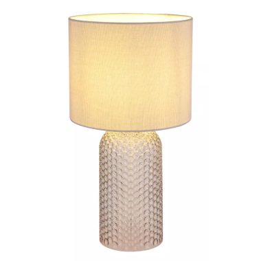 GLOBO 21735CH SOFIA asztali lámpa 60W 230V IP20 1xE27 pezsgő  d=265 mm