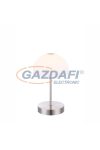 GLOBO 21936 TOLOS Asztali lámpa, LED 5W, 3000 K, 400 Lm, nikkel matt, üveg