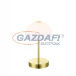   GLOBO 21937 TOLOS Asztali lámpa, LED 5W, 3000 K, 400 Lm, sárgaréz, üveg