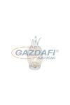 GLOBO 22812 LESLIE Asztali lámpa, 20W, G9, fém / króm