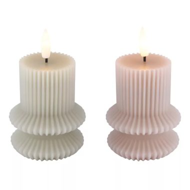 GLOBO 23311-2 WYNTER LED asztali lámpa 0,06 3V IP20 1xLED szürke d=68 mm 2000K