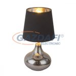   GLOBO 24000SB JOHANNA Asztali lámpa, 40W, E27, üveg, textil, textilkábel