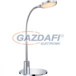   GLOBO 24103 PEGASI Asztali lámpa, LED 6W, 3000 K, 450 Lm, króm/ alumínium