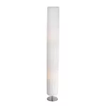   GLOBO 24662R BAILEY Asztali lámpa, 40W, 2x E27, króm / plisse