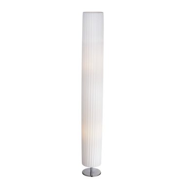GLOBO 24662R BAILEY Asztali lámpa, 40W, 2x E27, króm / plisse
