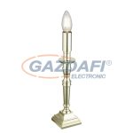   GLOBO 24704B CARICE Asztali lámpa, 40W, E14, műanyag, sárgaréz, fém