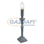   GLOBO 24704G CARICE Asztali lámpa, 40W, E14, műanyag, szürke, antik, fém