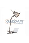 GLOBO 2476L NOUVA Csíptetös asztali lámpa, LED 3W, GU10, fém, nikkel matt