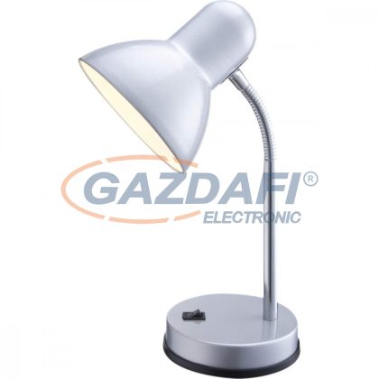   GLOBO 2487 BASIC Asztali lámpa, 40W, E27, fém, műanyag, króm
