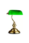 GLOBO 24934 ANTIQUE Asztali lámpa bronz váz, zöld üveg búrával. LxBxH:250x190x360, exkl. 1xE27 60W 230V GLOBO 24934 ANTIQUE Asztali lámpa bronz váz, zöld üveg búrával. LxBxH:250x190x360, exkl. 1xE27 60W 230V