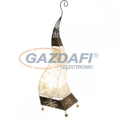 GLOBO 25814T BALI Asztali lámpa, 40W, E27, tengeri kagyló, fém