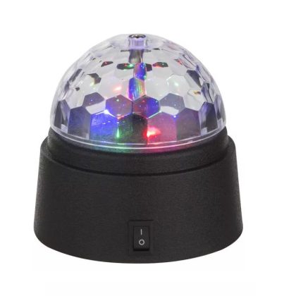   GLOBO 28014 DISCO asztali lámpa, 6x LED 0,06W, sokszínű, műanyag