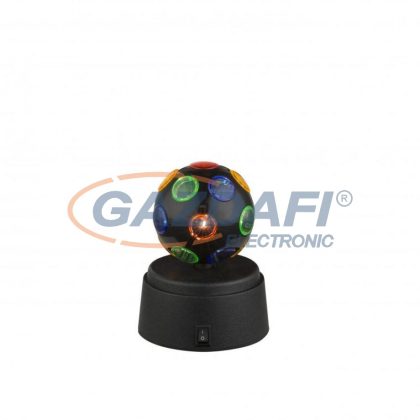   GLOBO 28017 DISCO Asztali lámpa, LED 0,06W, sokszínű, műanyag
