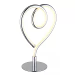   GLOBO 28054C AMORE LED asztali lámpa 6W 230V IP20 1xLED króm HxSzxM=160x100x235mm 250lm 3000K