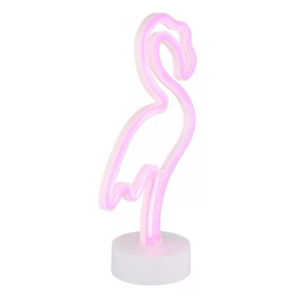   GLOBO 28064 FLAMINGO LED dekorációs lámpa 2W 4,50 IP20 1xLED fehér matt HxSzxM=145x100x330mm