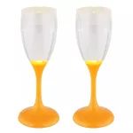   GLOBO 28076-2 COEN LED asztali lámpa 0,06 3V IP20 1xLED narancssárga d=69 mm 3000K