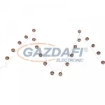   GLOBO 29957-20C Venuto Dekor égősor , 20x LED 0,03W , műanyag, fém, réz