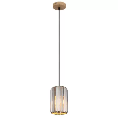 GLOBO 30220146 RUN függeszték 60W 230V IP20 1xE27 fa hatású d=135 mm