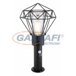   GLOBO 31356S HORACE Kültéri állólámpa mozgásérzékelővel E27 LED 15W 230V IP44